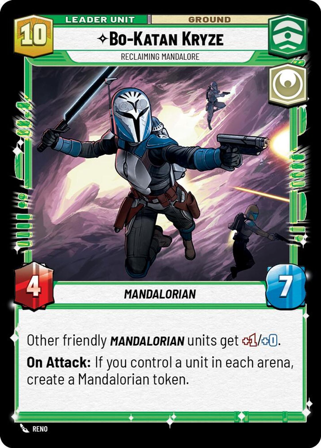 Bo-Katan Kryze leader card