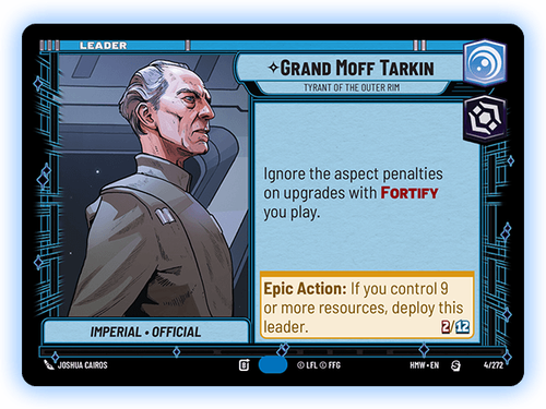 Grand Moff Tarkin // The Death Star — Tyrant of the Outer Rim // Icon of Tyranny