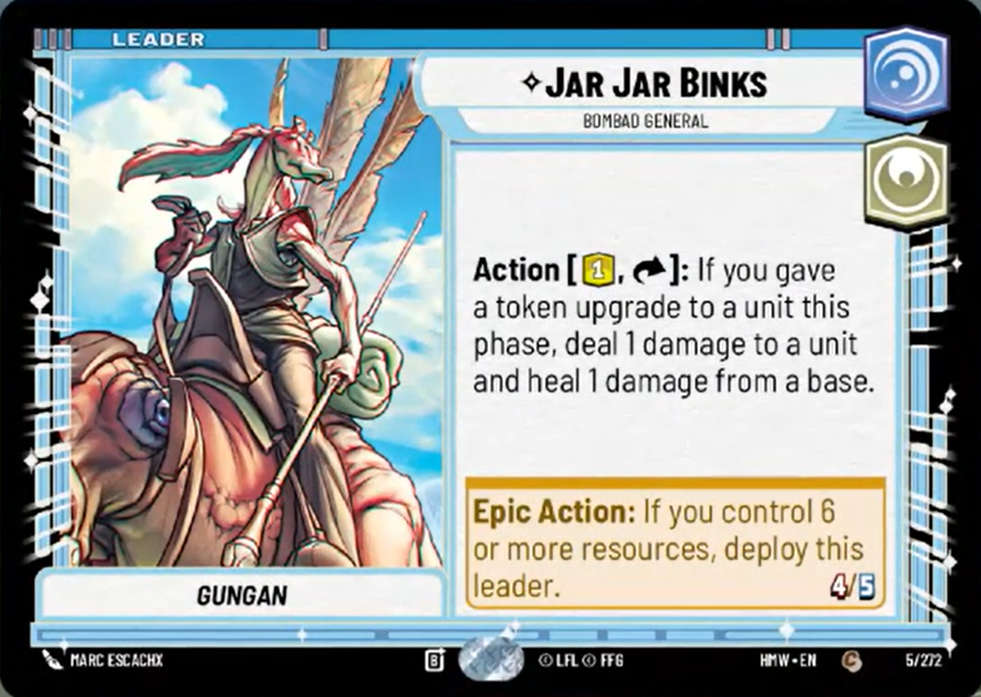 Jar Jar Binks — Bombad General