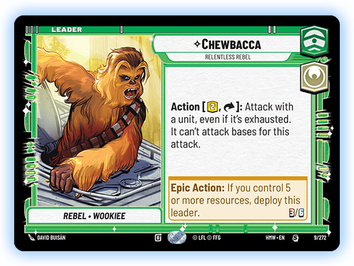 Chewbacca — Relentless Rebel