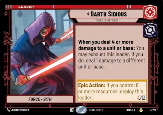 Darth Sidious — There is no Mercy