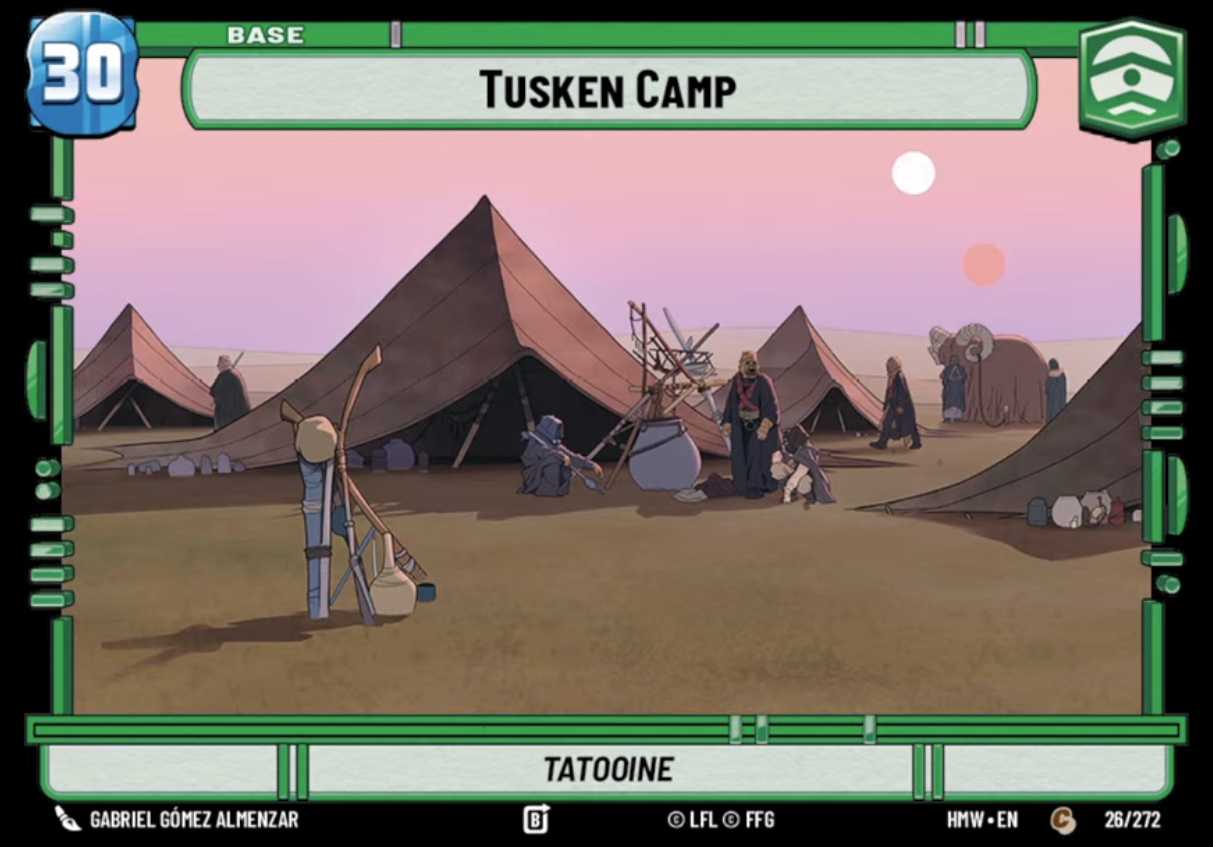Tusken Camp — Tatooine