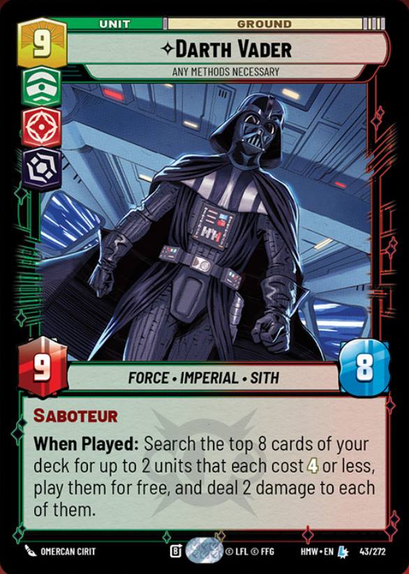 Darth Vader — Any Methods Necessary