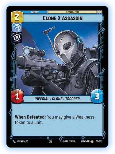 Clone X Assassin