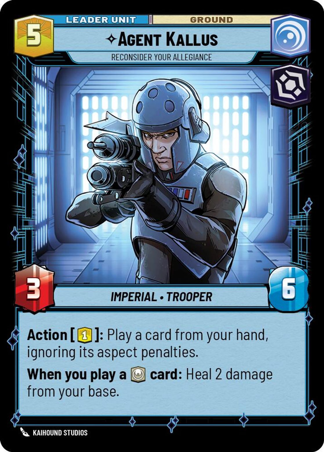 Agent Kallus leader card