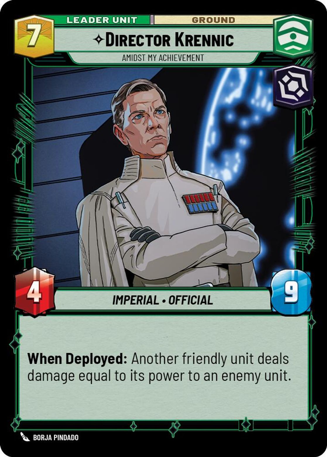 Director Krennic leader card