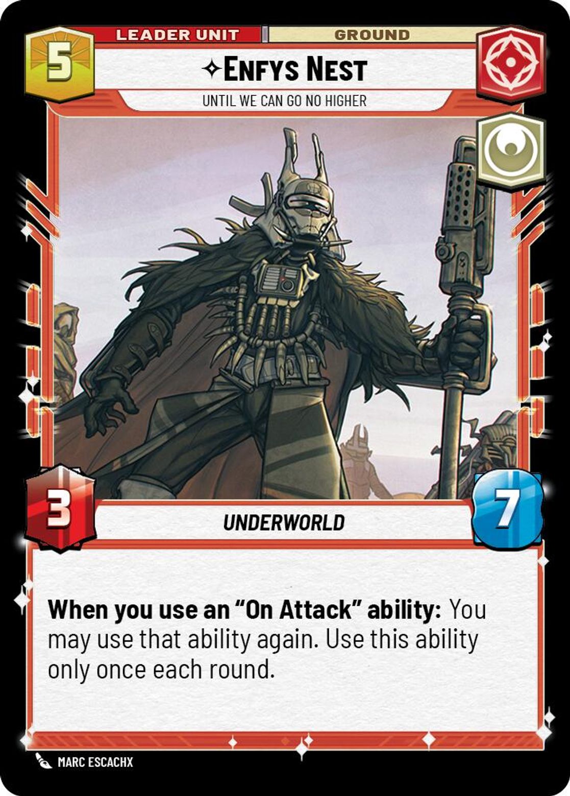 Enfy Nest leader card