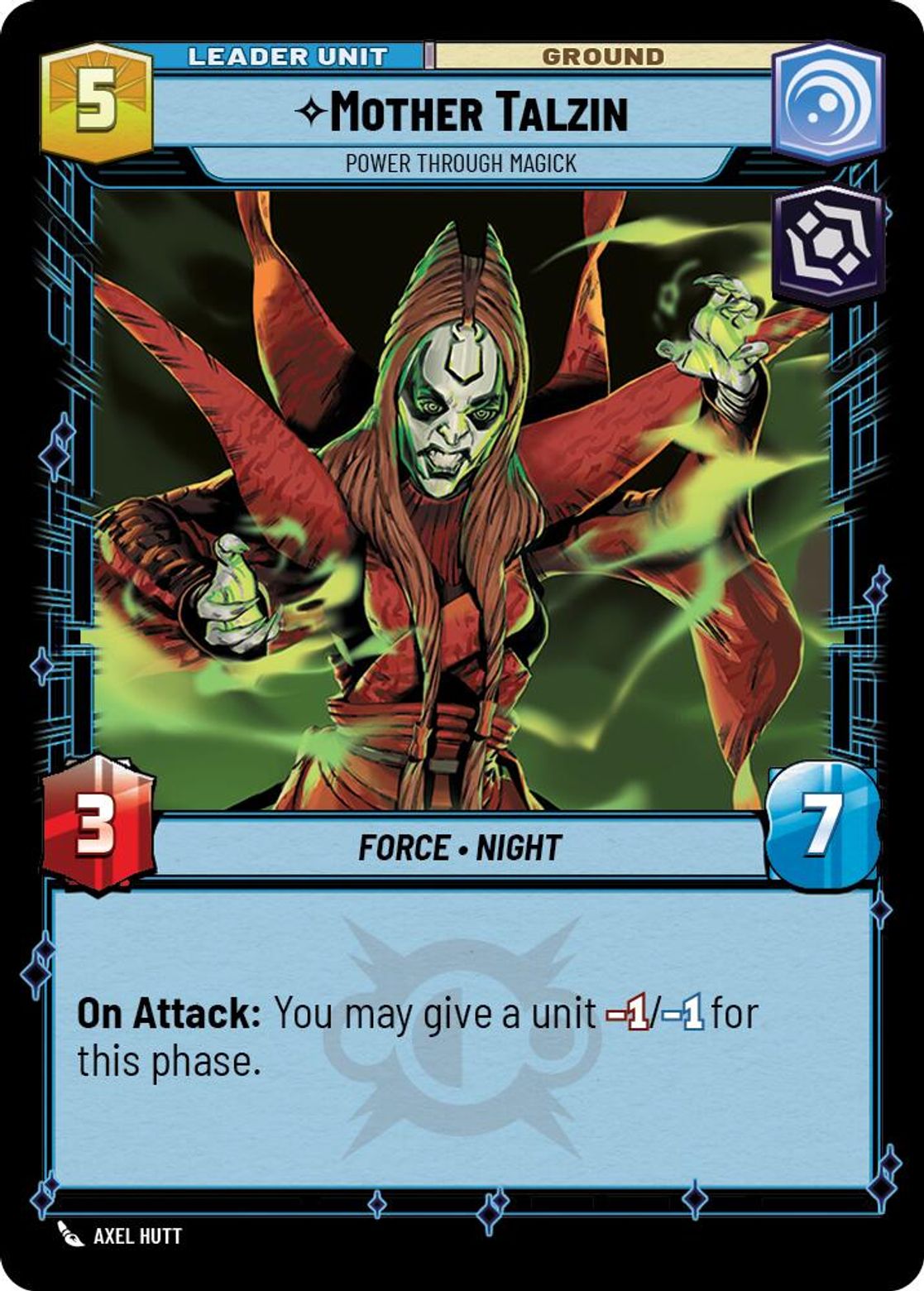 Mother Talzin leader card