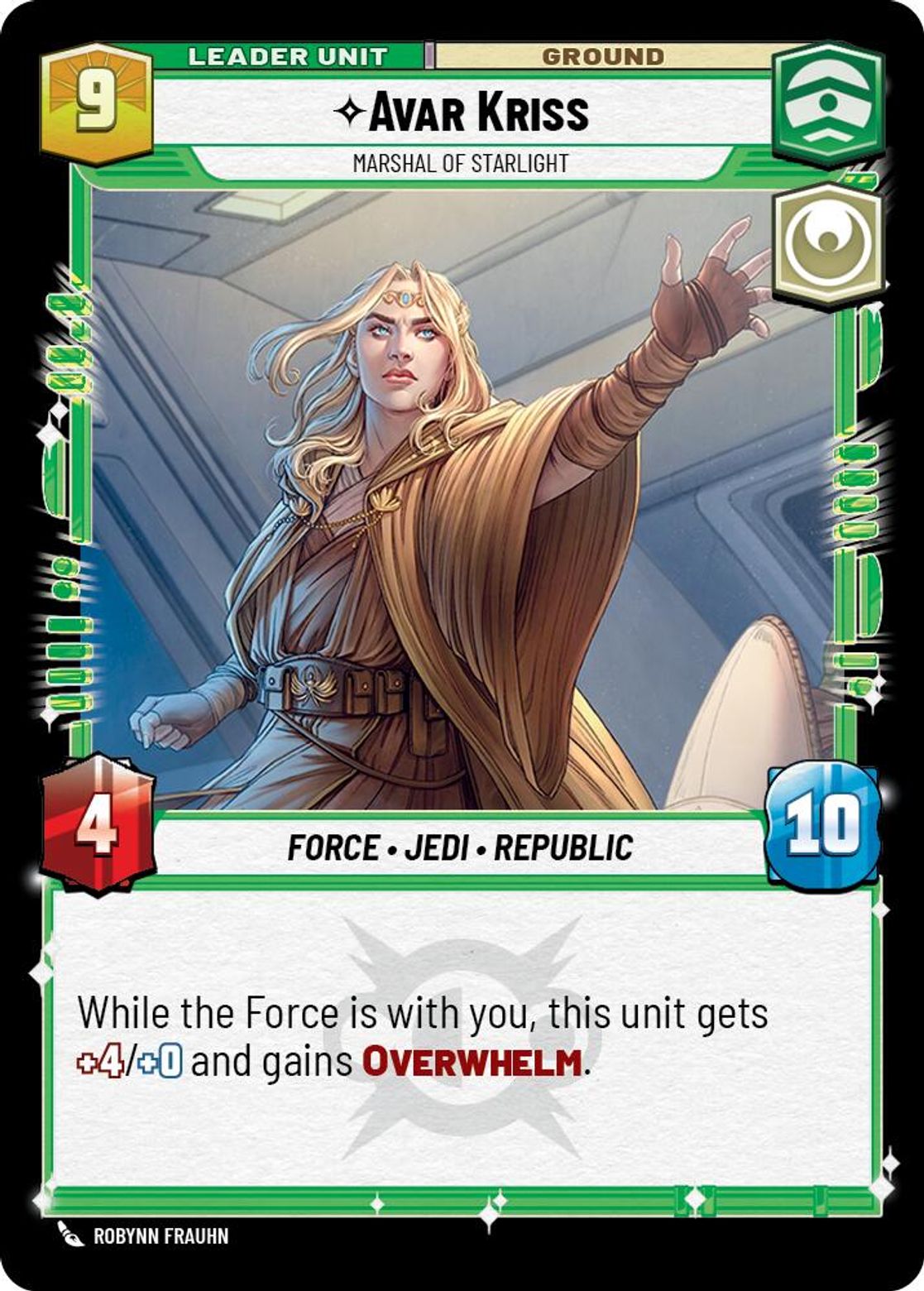 Avar Kriss leader card