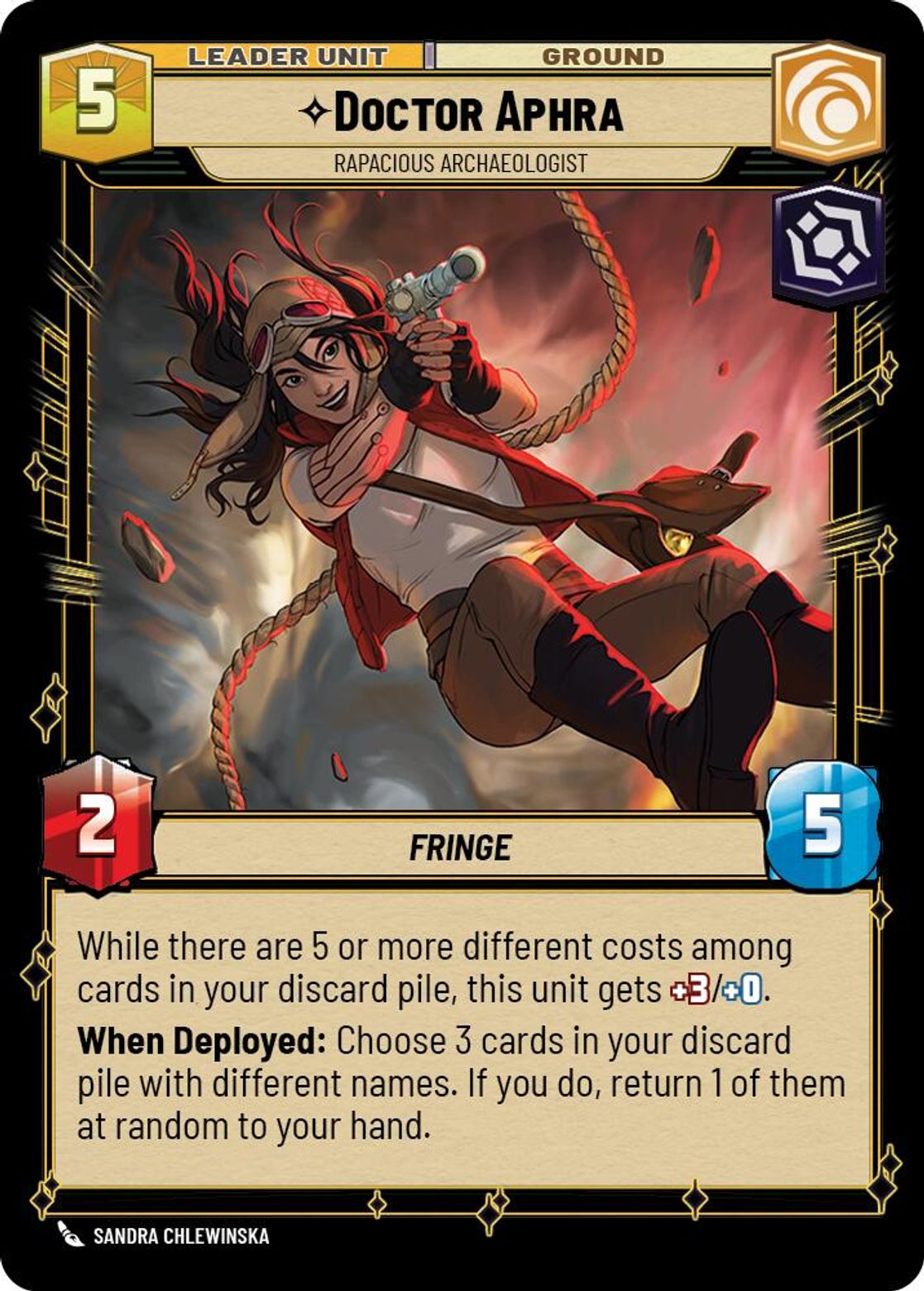 Doctor Aphra leader card