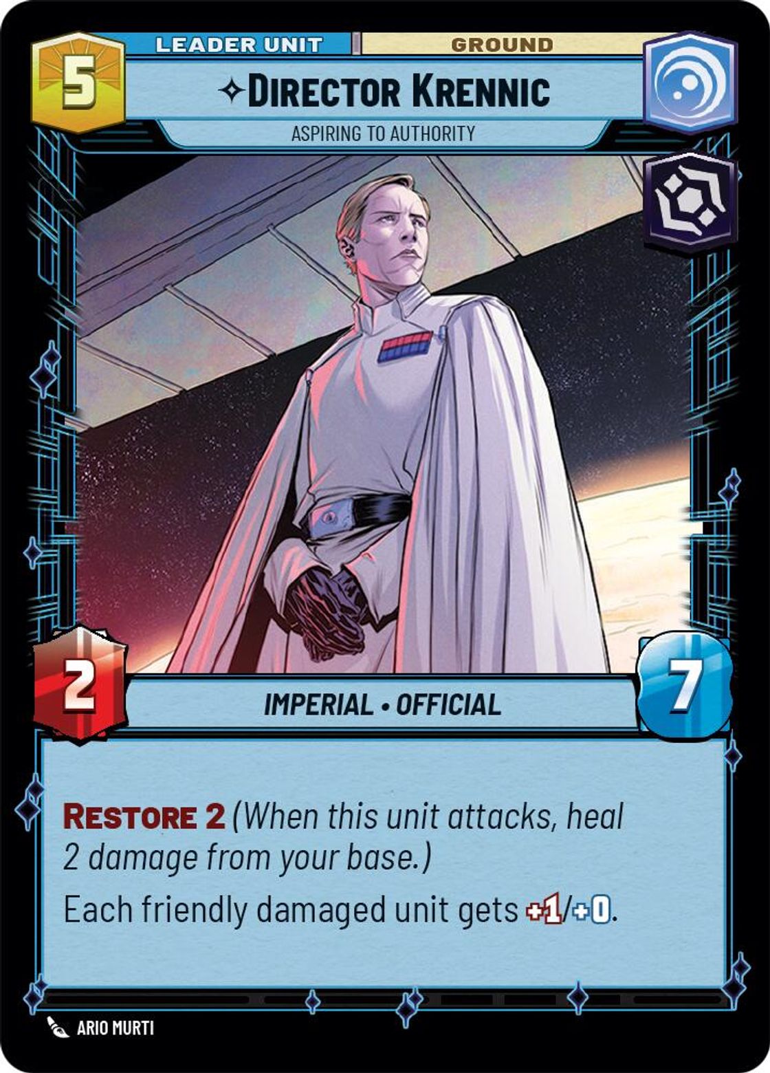 Director Krennic leader card