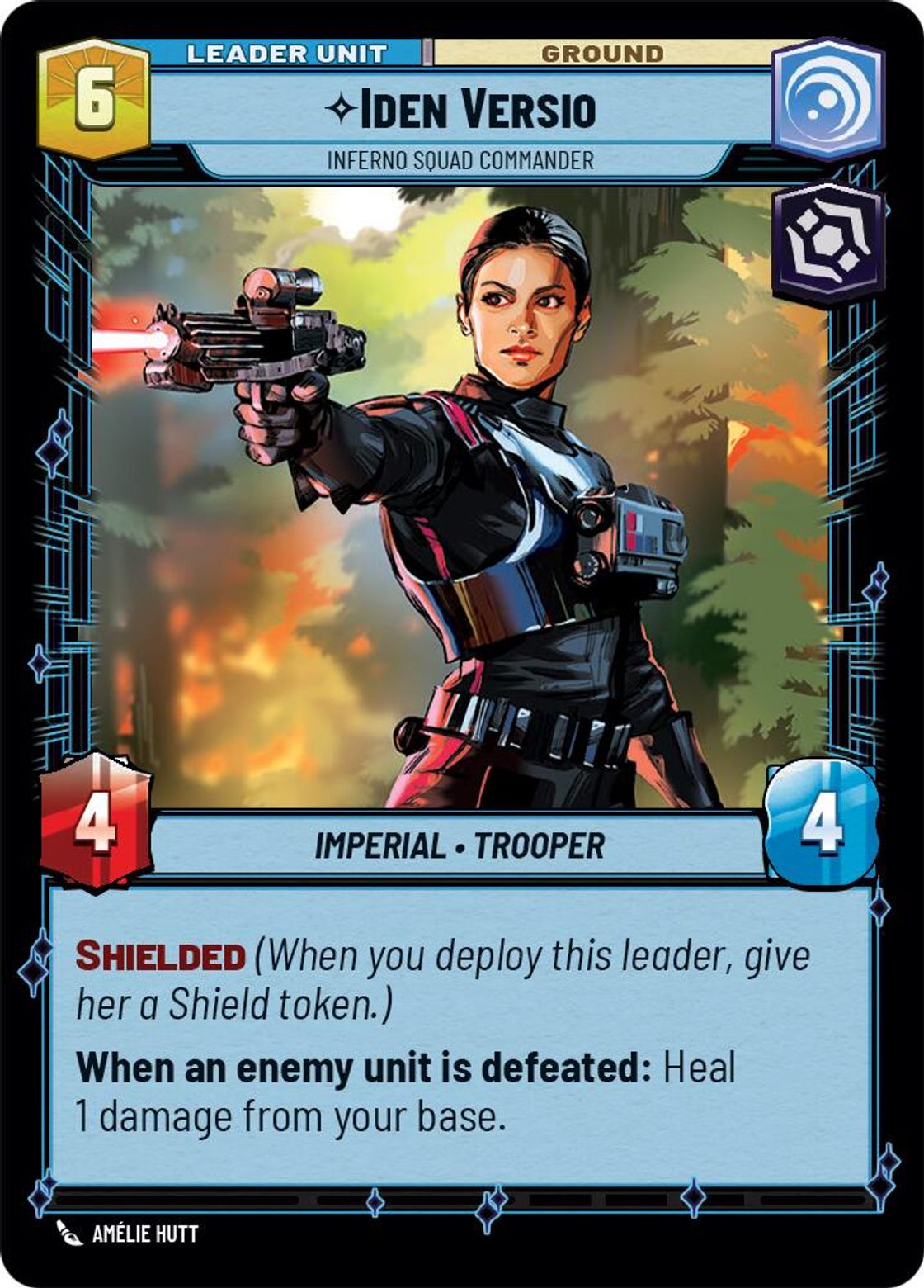 Iden Versio leader card
