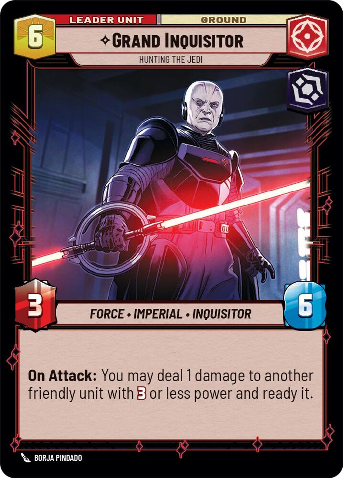 Grand Inquisitor leader card