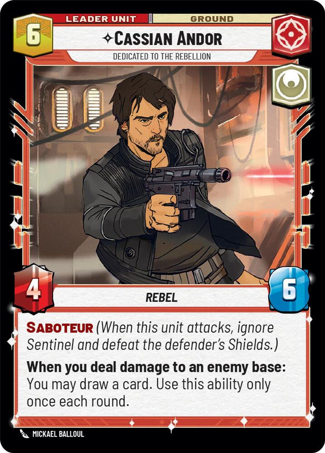 Cassian Andor leader card