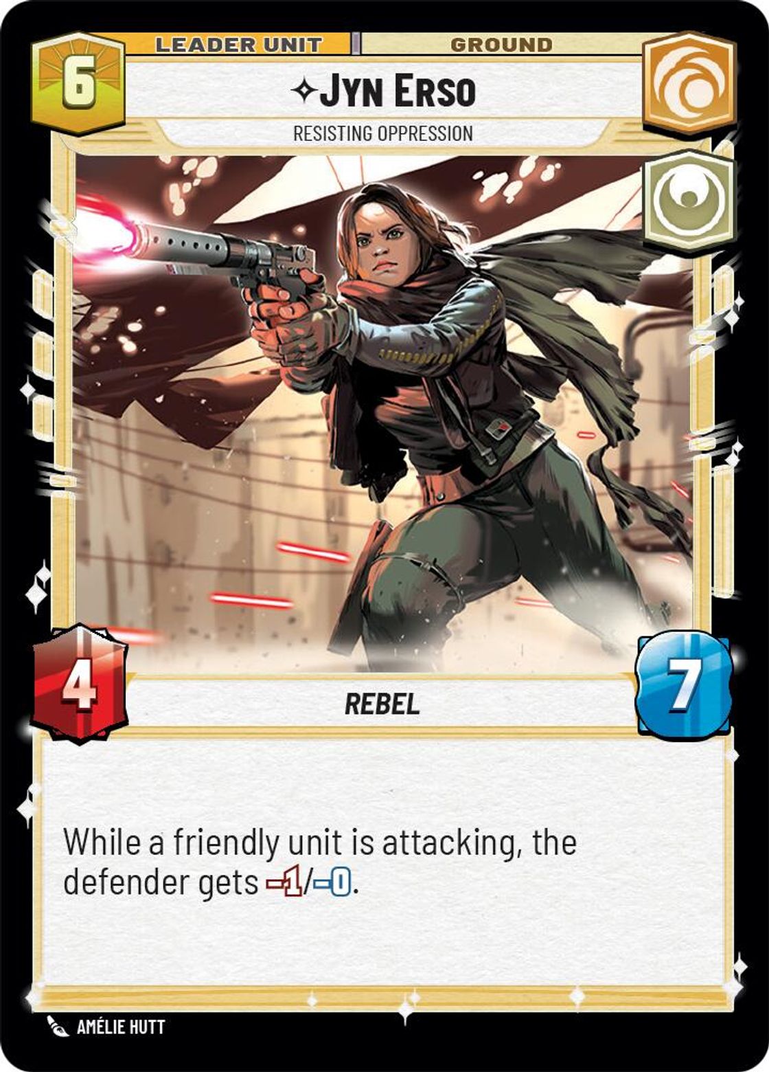 Jyn Erso leader card